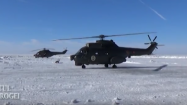 Intervenția elicopterului IAR 330 Puma Naval în Delta Dunării