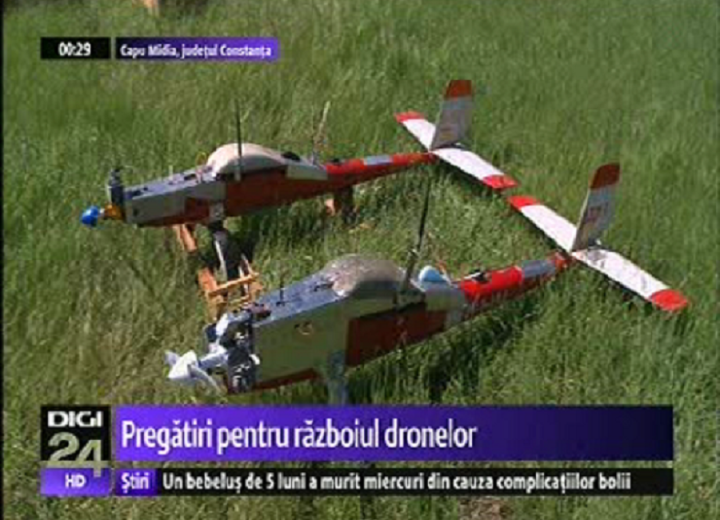 Primul avion fără pilot, fabricat în România