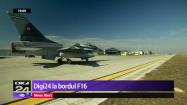La bordul F16, alături de Şoimii Războiului