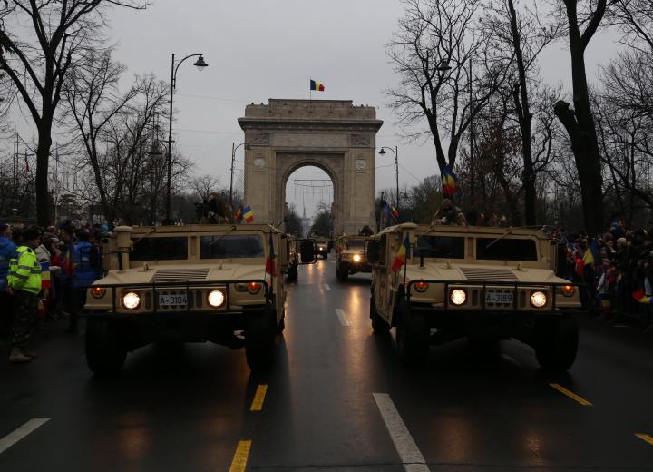 Paradă militară la Bucureşti, de Ziua Naţională a României, 2017