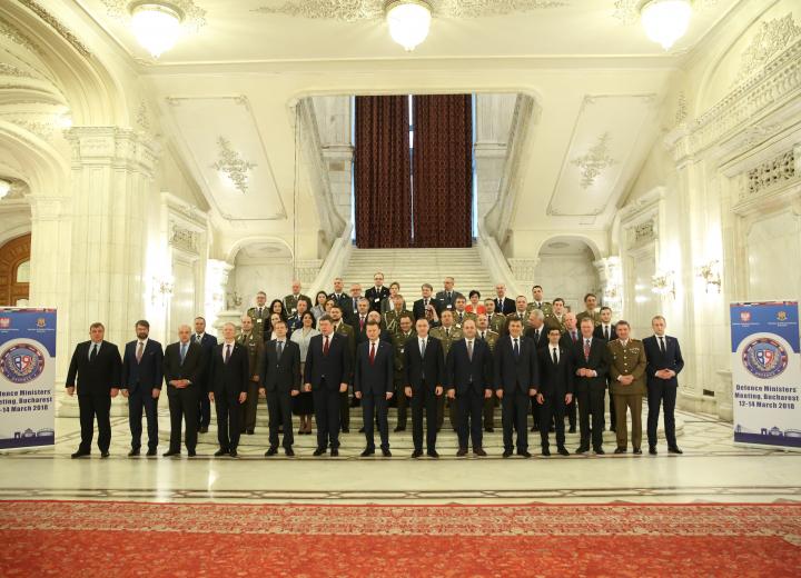 Reuniunea miniştrilor apărării în formatul B9 - "Bucharest 9"
