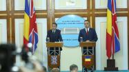 Vizită oficială în România a ministrului britanic al apărării, Gavin Williamson