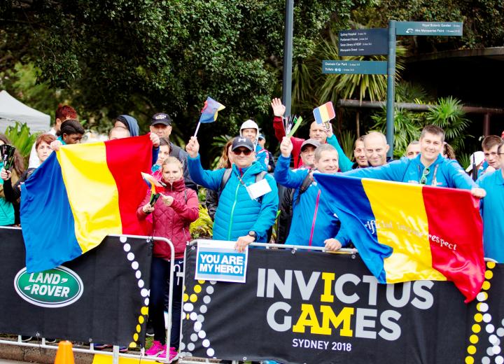 Invictus Team România la Invictus Games Sydney 2018