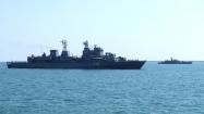 Exerciții în comun - Fregata „Mărășești” și distrugătorul american „USS ROSS”
