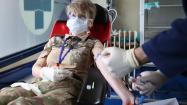 Ministrul apărării și militari din sediul MApN au donat voluntar sânge