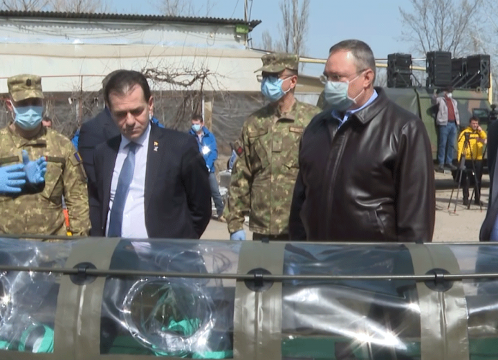 Declarații ale ministrului apărării naționale, Nicolae-Ionel Ciucă, la recepția primelor 15 izolete produse în România