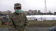 Comandatul Spitalului Militar de Urgență Constanța - stadiul lucrărilor la spitalul Rol 2