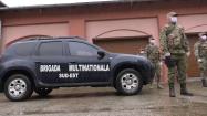 Militari ai Brigăzii Multinaționale Sud-Est din Craiova execută misiuni  cu structurile M.A.I. și Poliția de Frontieră