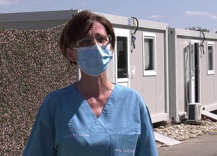 Interviu cu comandantul Spitalului Militar ROL2 - Col. medic Simona Ionescu