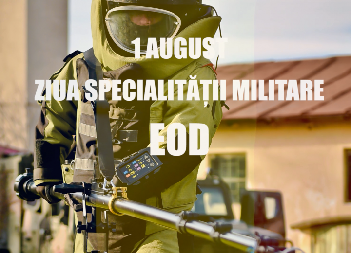 1 august - Ziua specialității militare EOD