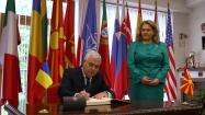 Vizita oficială în Republica Macedonia de Nord a ministrului apărării naționale Angel Tîlvăr